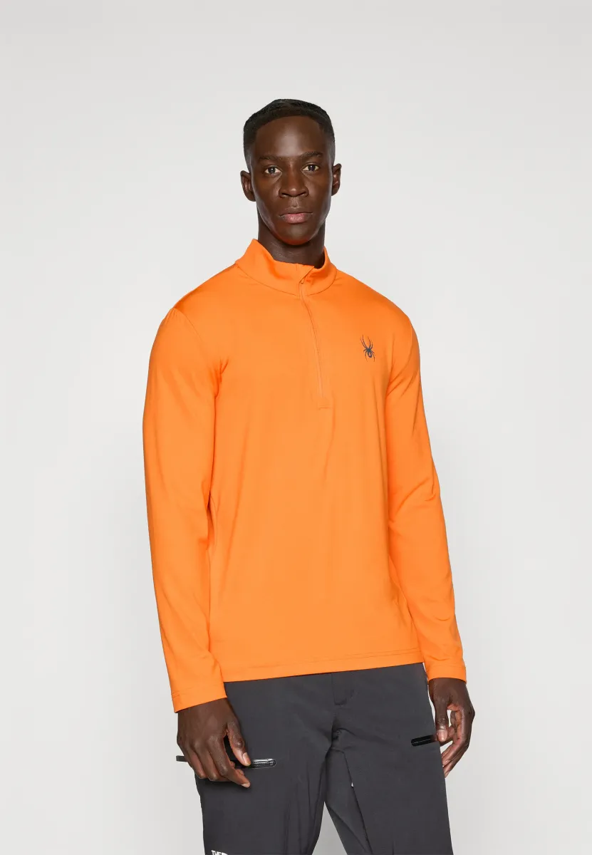 PROSPECT 1/2 ZIP - Langarmshirt - flash orange
