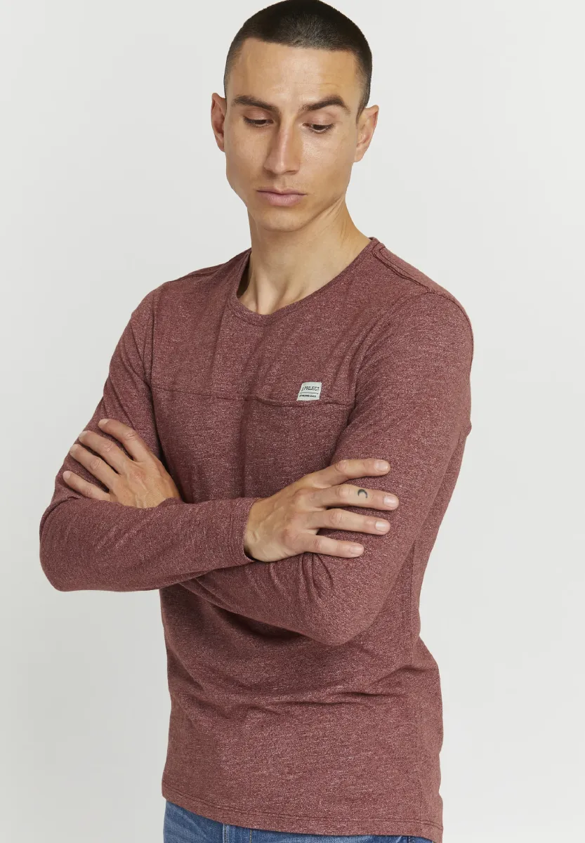 PRSANTOSA - Langarmshirt - burnt henna