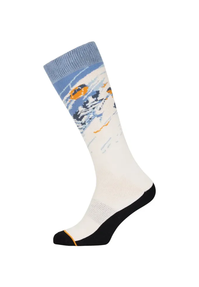 PRTABUDO - Kniestrümpfe - steel blue