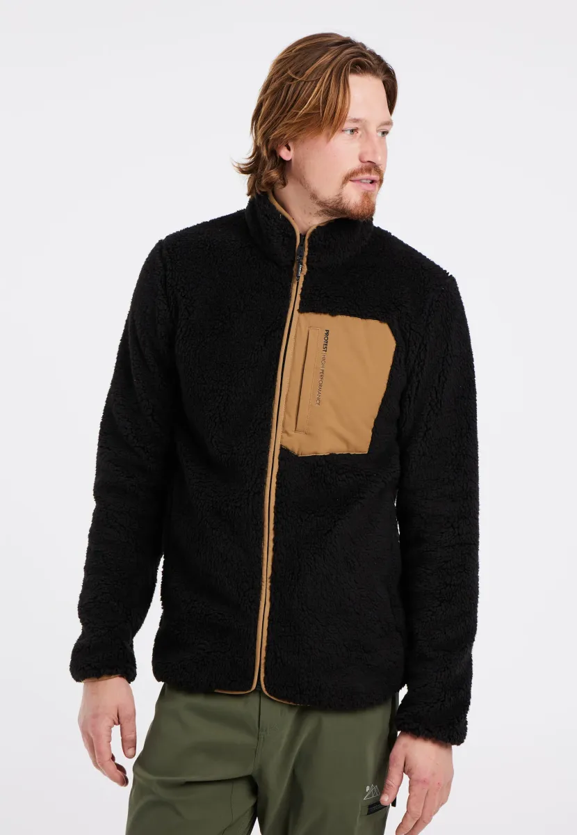 PRTTAVE - Fleecejacke - true black