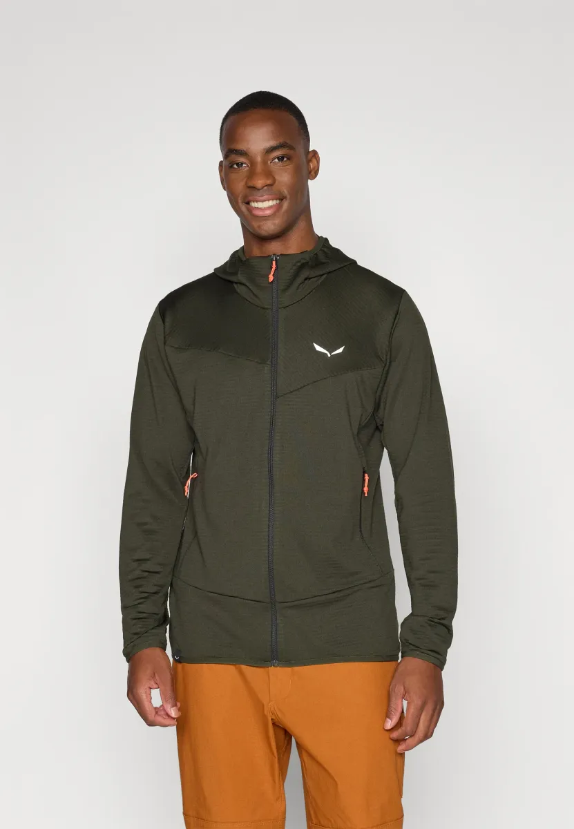 PUEZ ALTAVIA  - Sweatjacke - dark olive