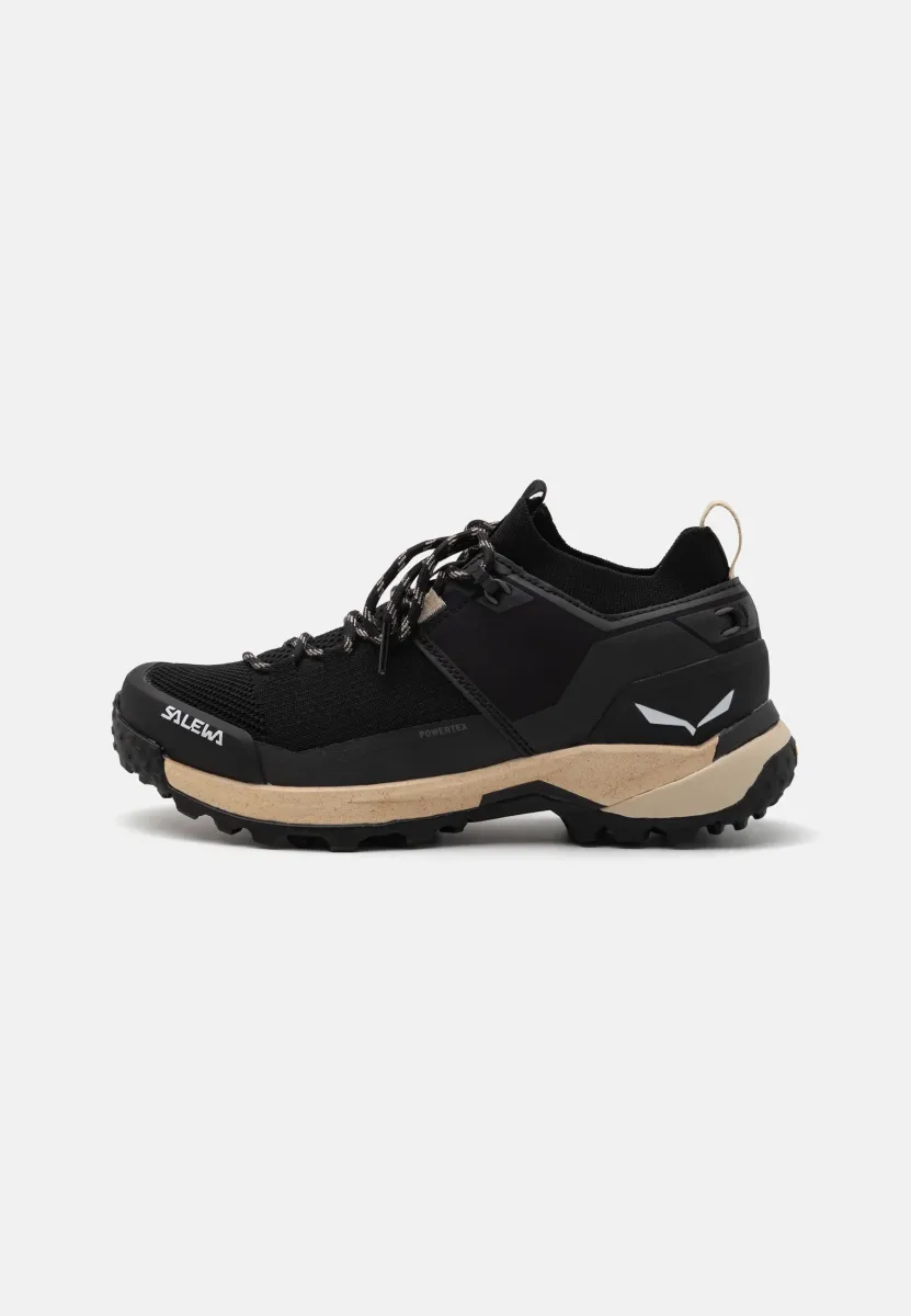 PUEZ  - Hikingschuh - black/black