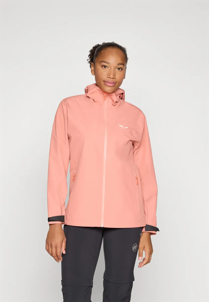 PUEZ JACKET - Hardshelljacke - desert pink