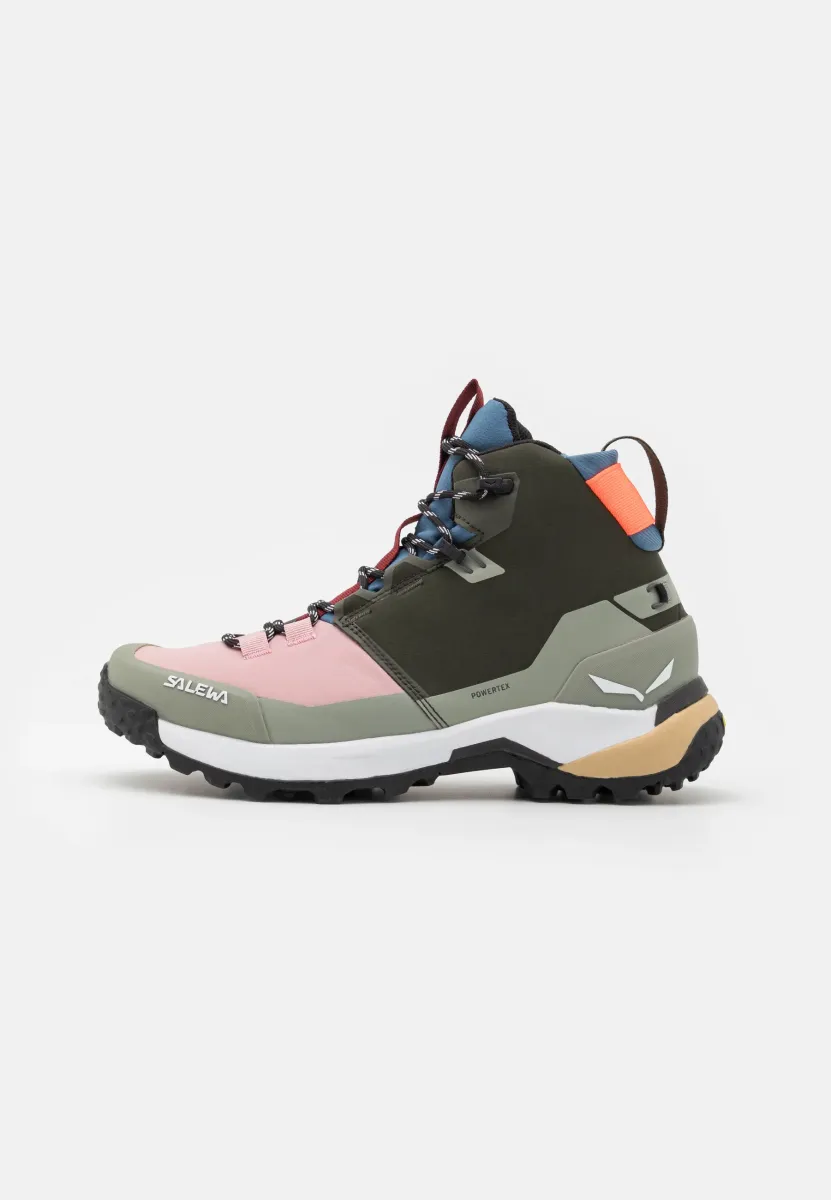 PUEZ MID PTX - Hikingschuh - dark olive/shadow