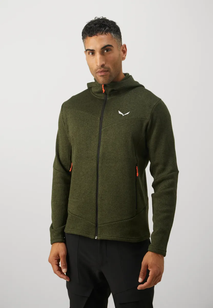 PUEZ ROCCA - Sweatjacke - dark olive