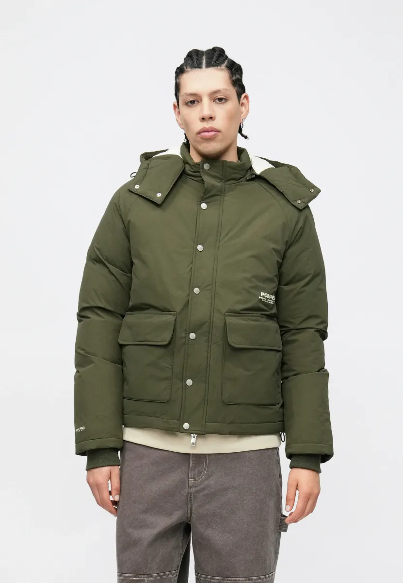 PUFFER JACKET - Daunenjacke - khaki