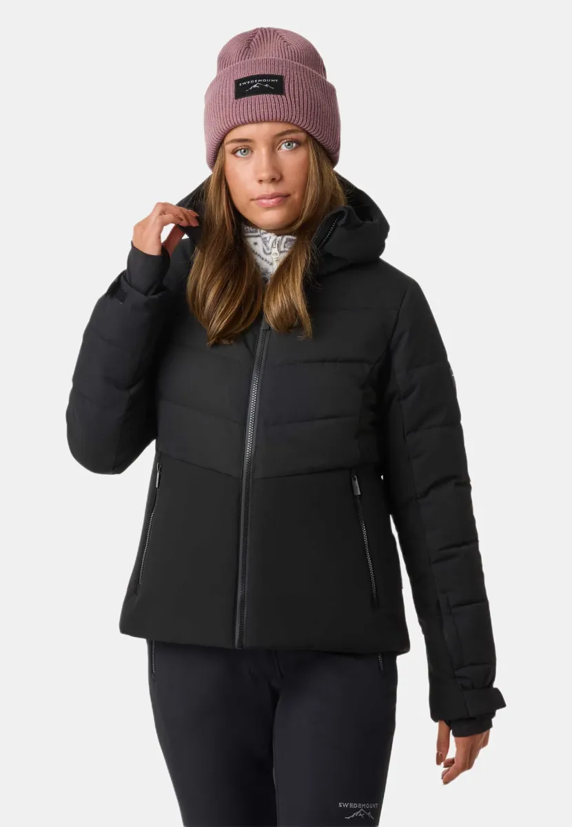 PUFFER SKI JACKET - Winterjacke - black black