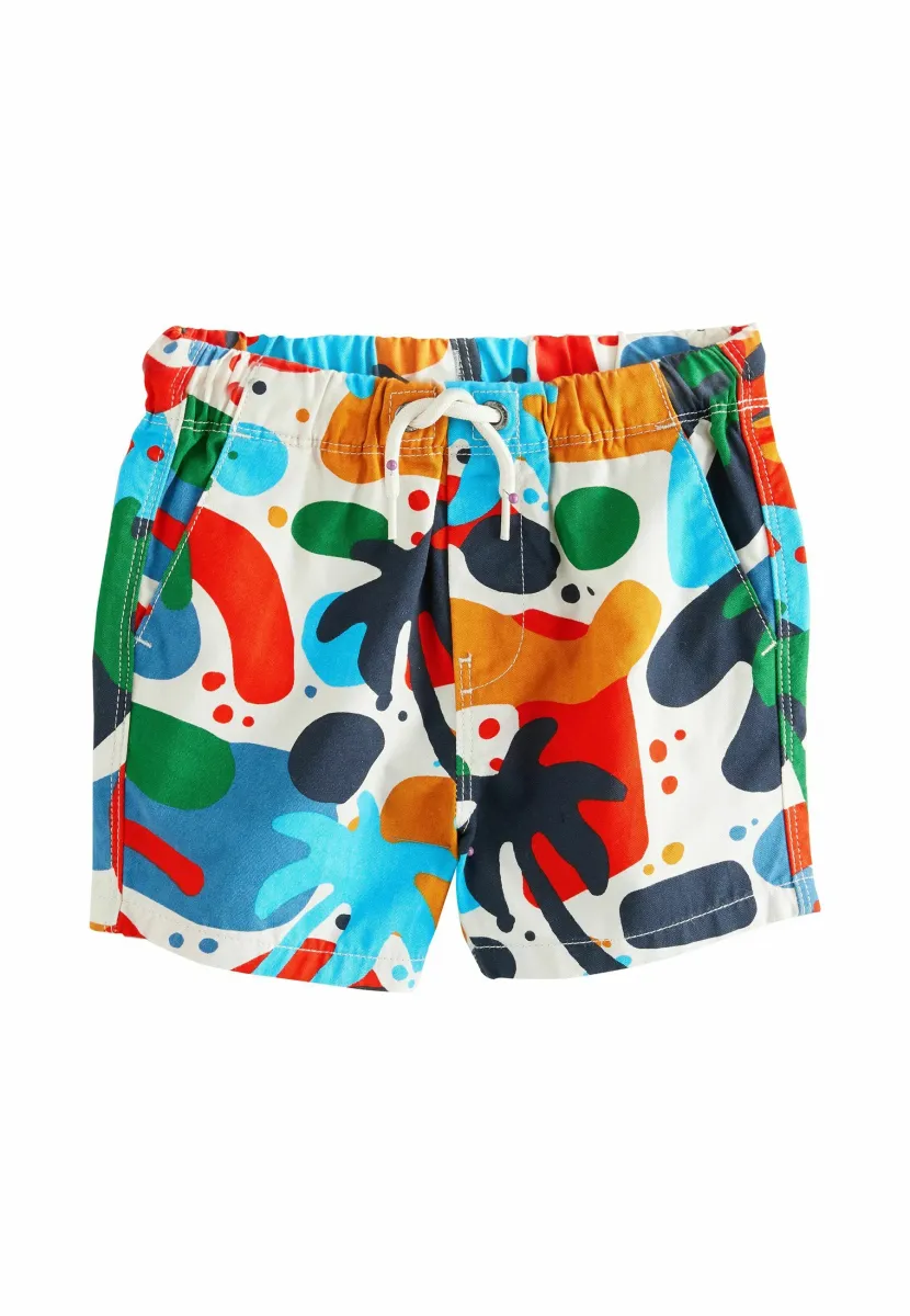PULL ON - REGULAR FIT - Shorts - multi palm print