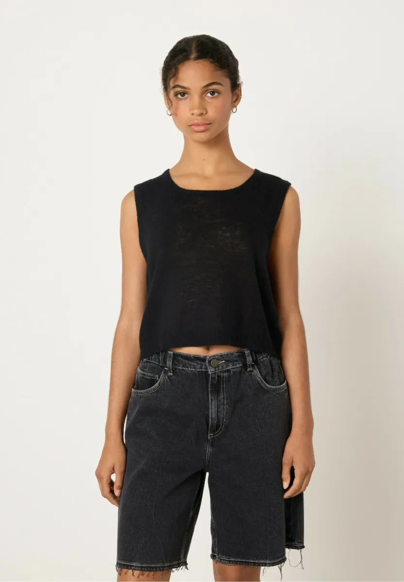 PULL - Weste - noir