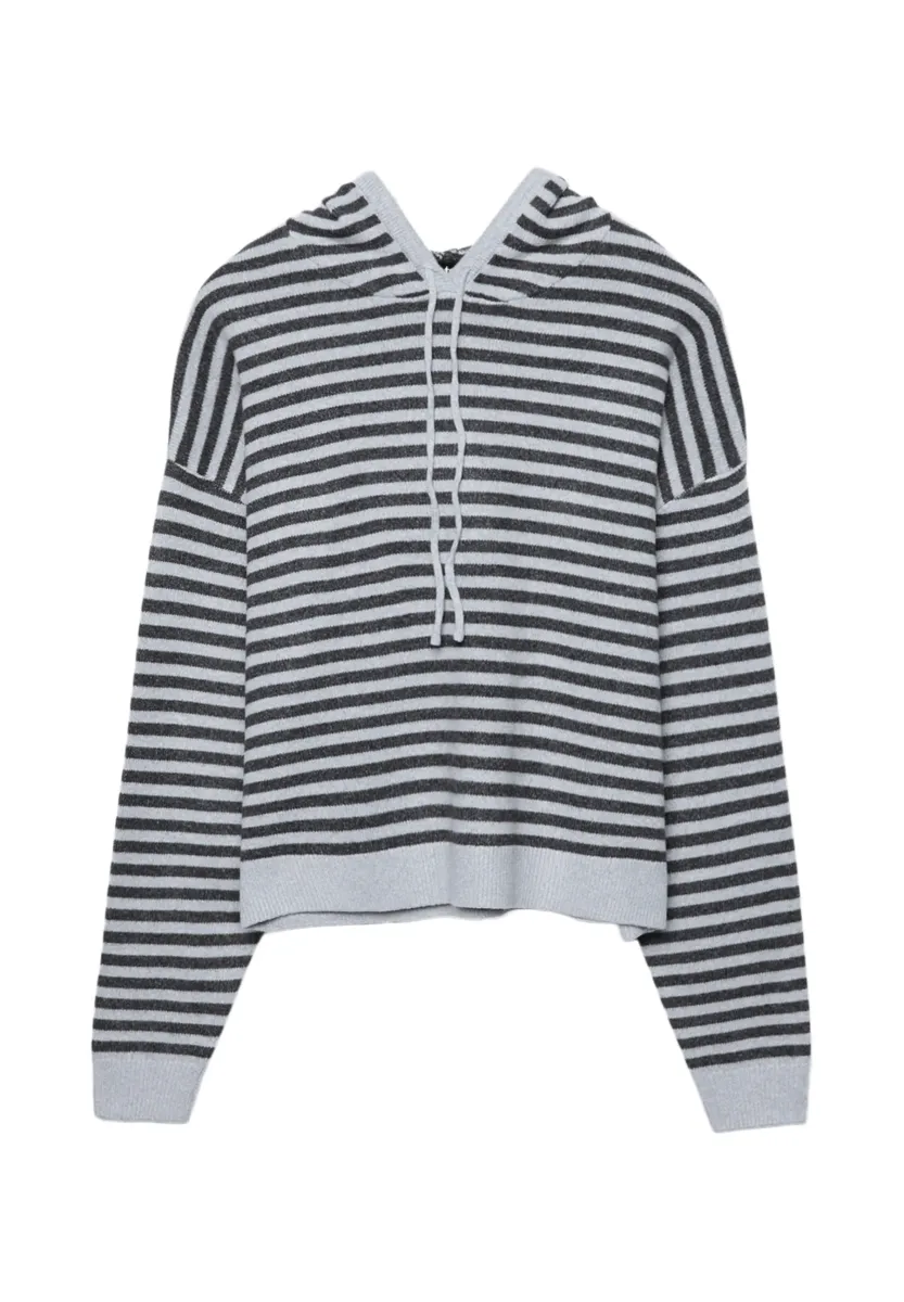 PULLOVER - Kapuzenpullover - grey