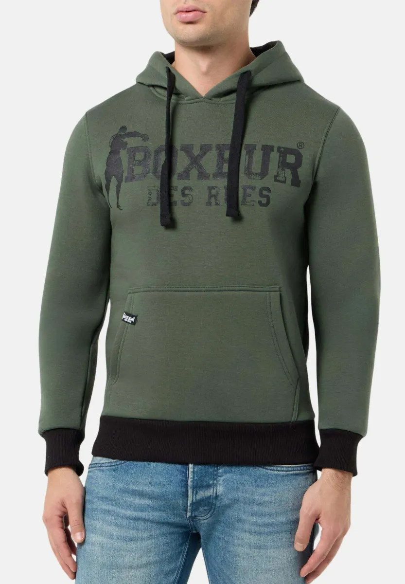 PULLOVER - Kapuzenpullover - grün