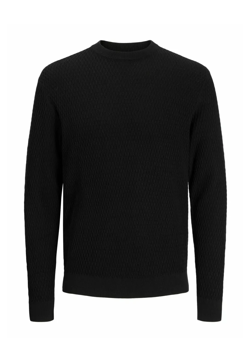 PULLOVER - Strickpullover - black