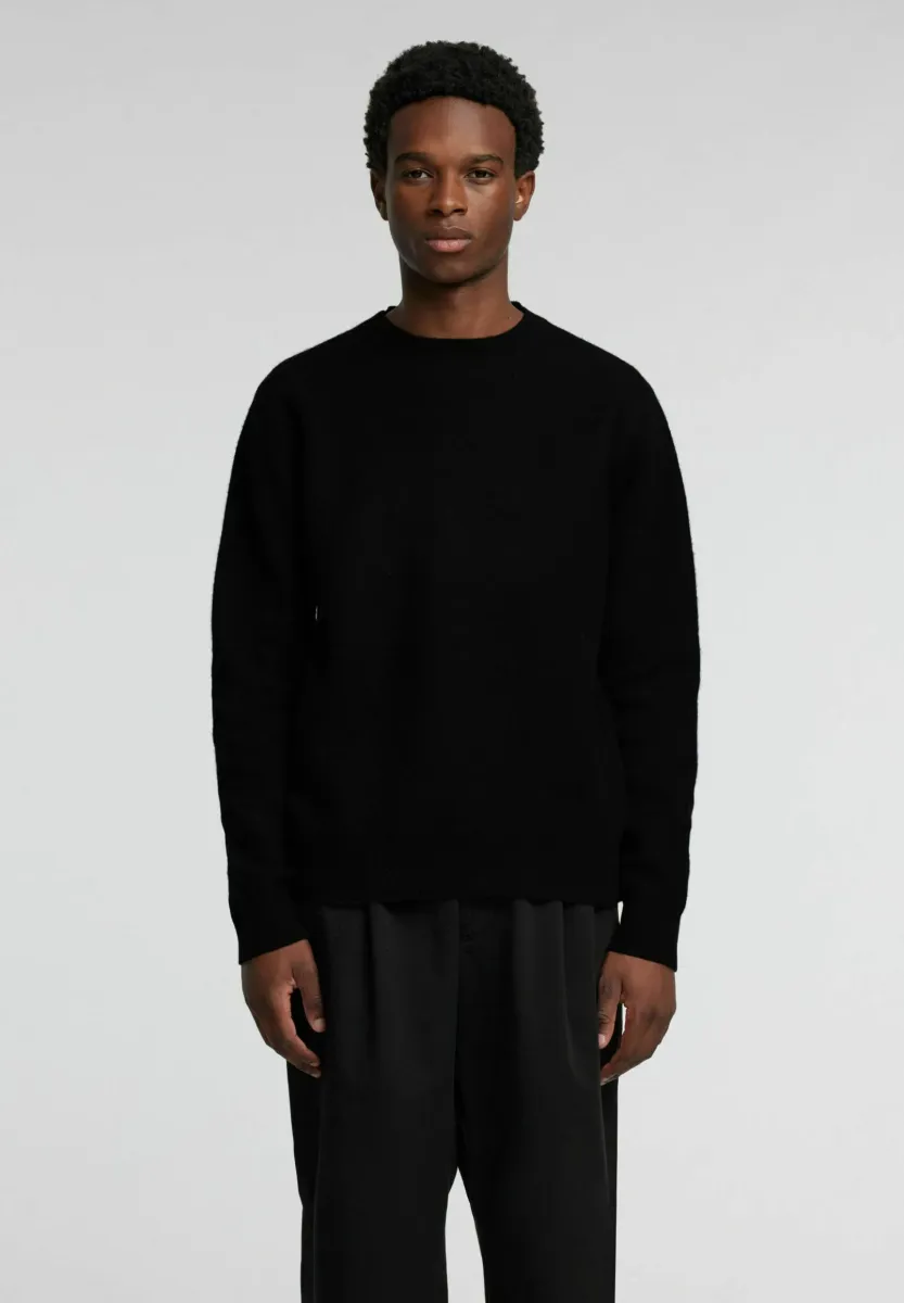 PULLOVER - Strickpullover - black