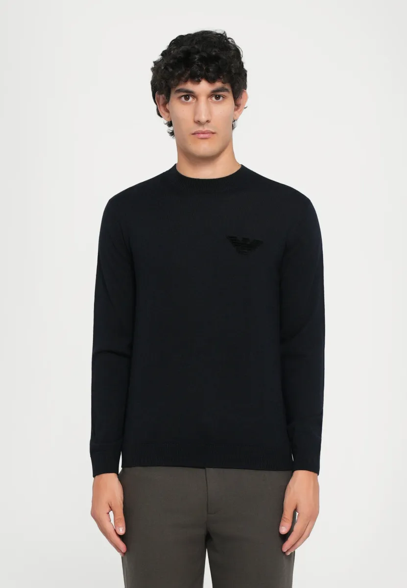 PULLOVER - Strickpullover - blu navy