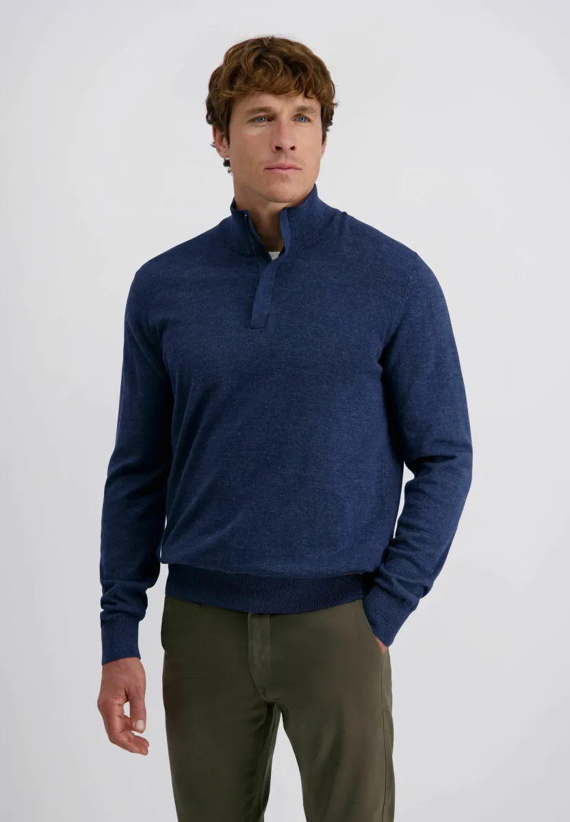 PULLOVER - Strickpullover - dunkelblau