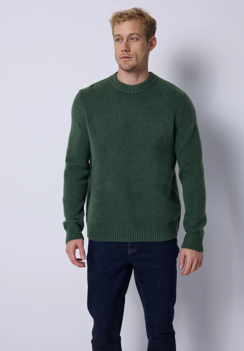 PULLOVER - Strickpullover - grün