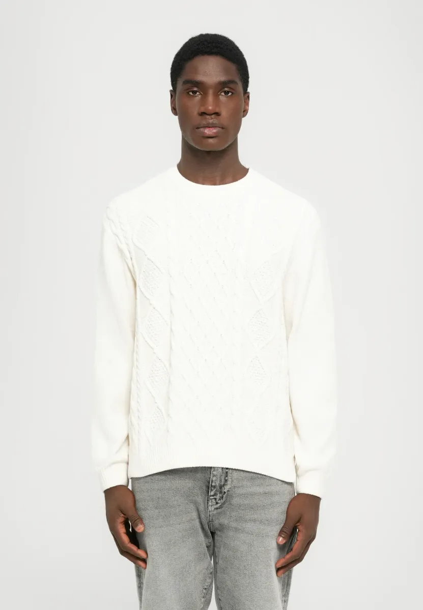 PULLOVER - Strickpullover - off white