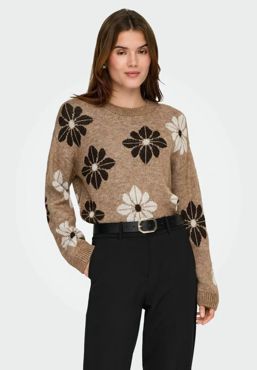 PULLOVER - Strickpullover - toasted coconut