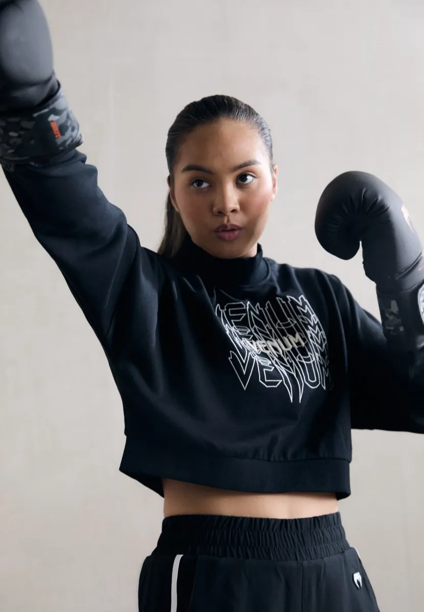 PULSE - Sweatshirt - black/white