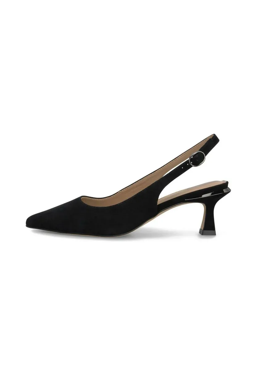 Pumps - black jaspeado