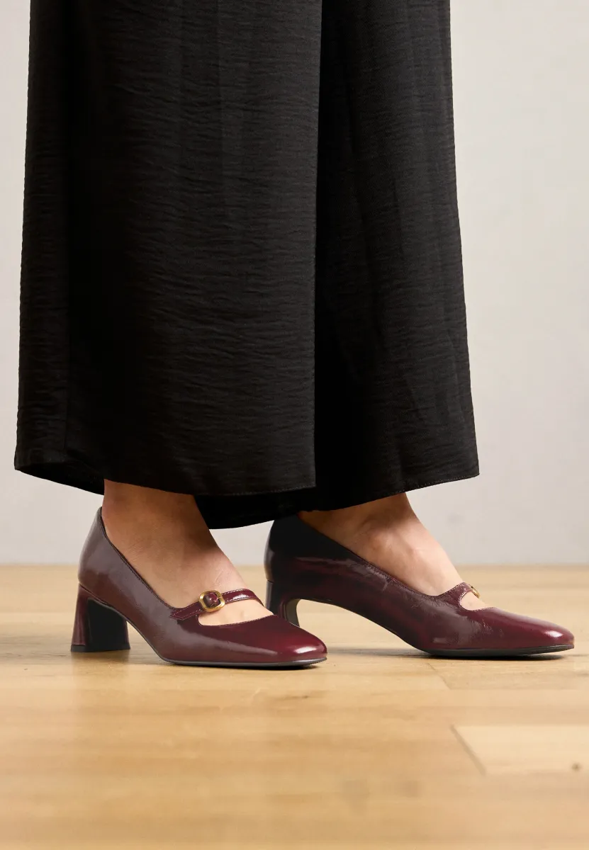 Pumps - eggplant