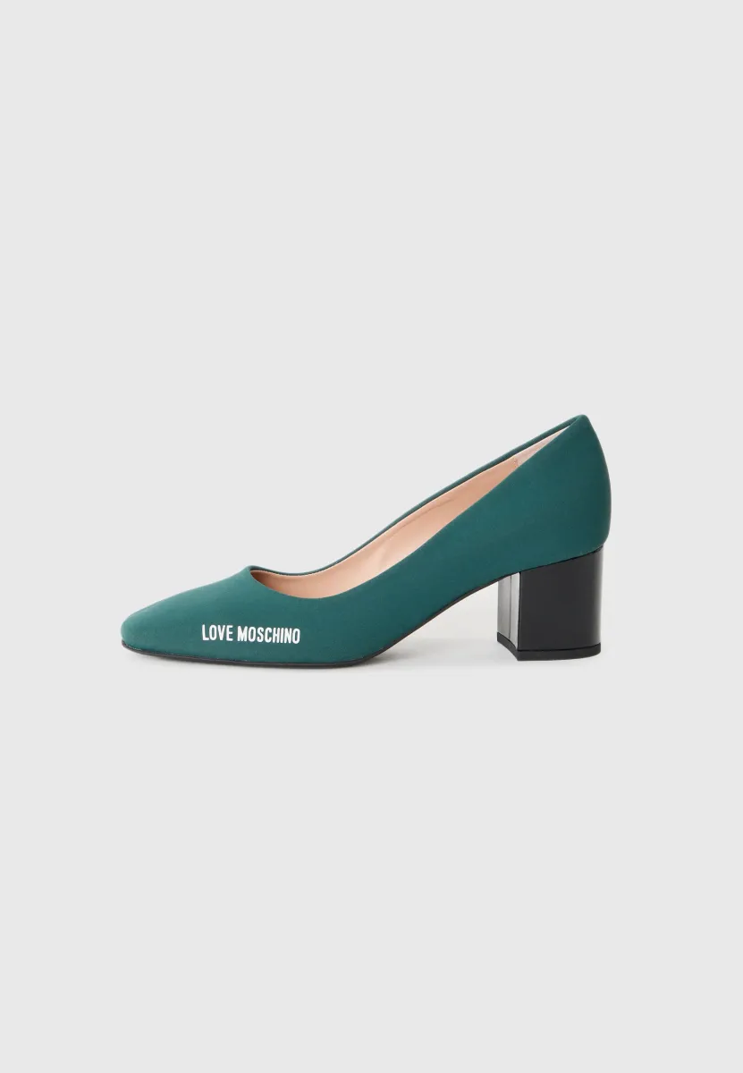Pumps - emerald green