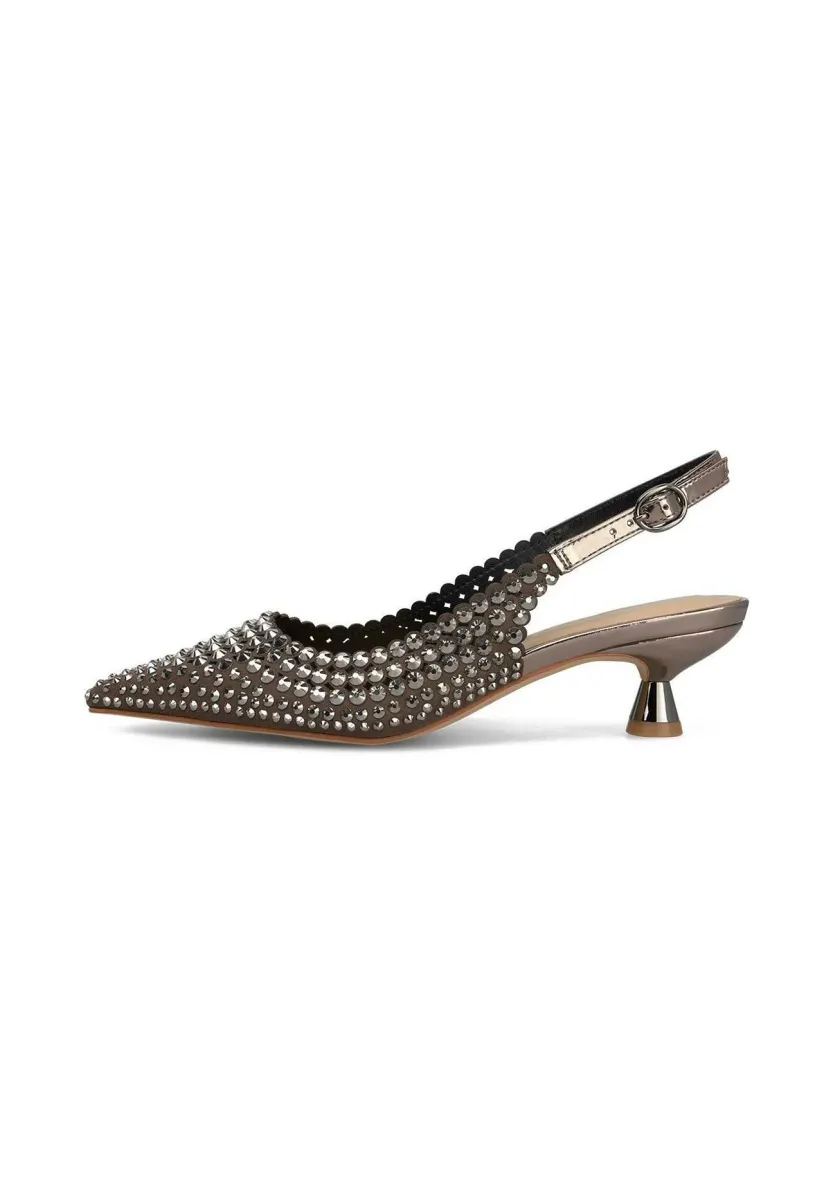 Pumps - Metallic Grey