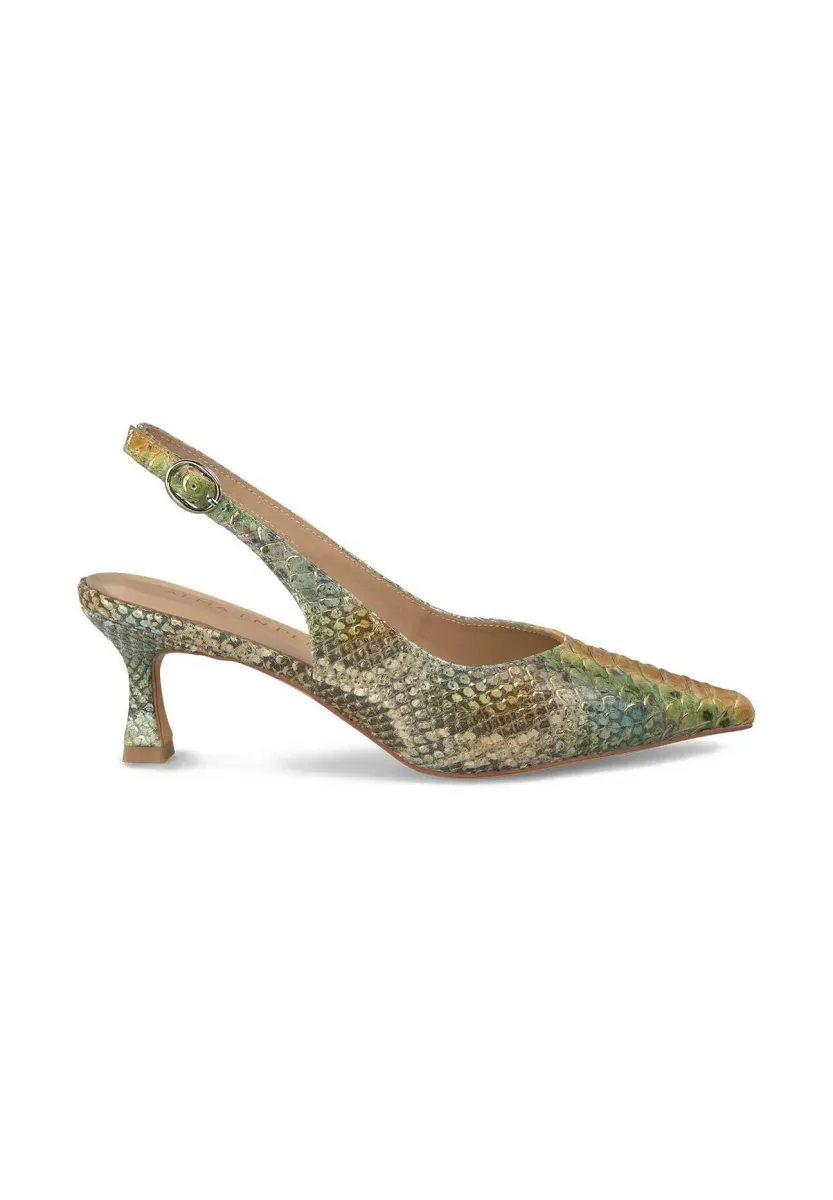 Pumps - pinkish gold