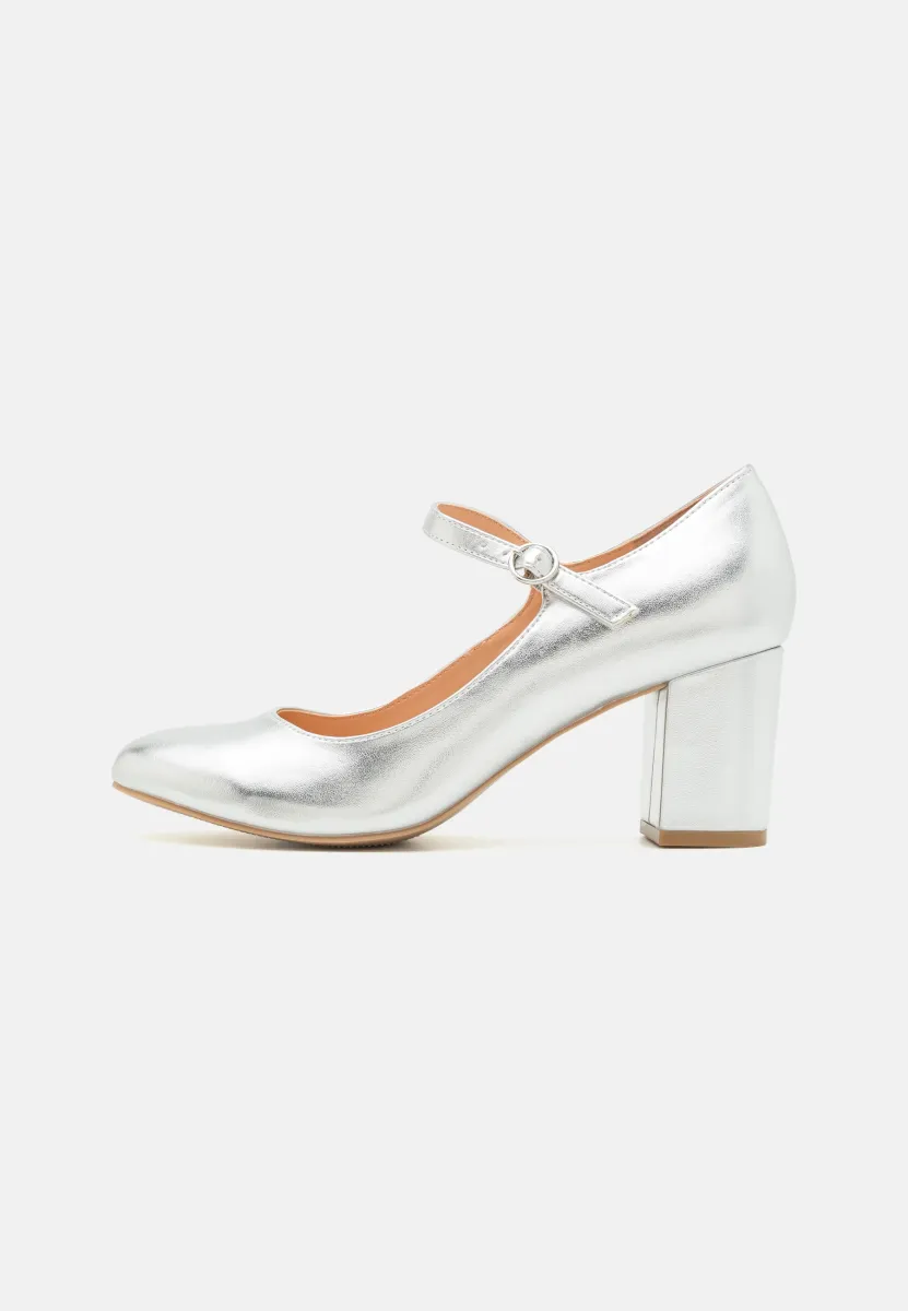 Pumps - silver-coloured