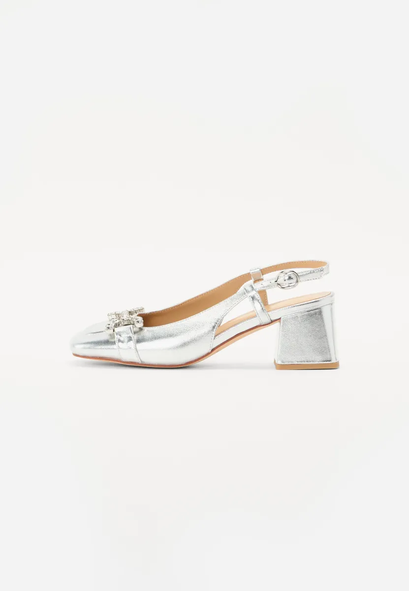 Pumps - silver coloured