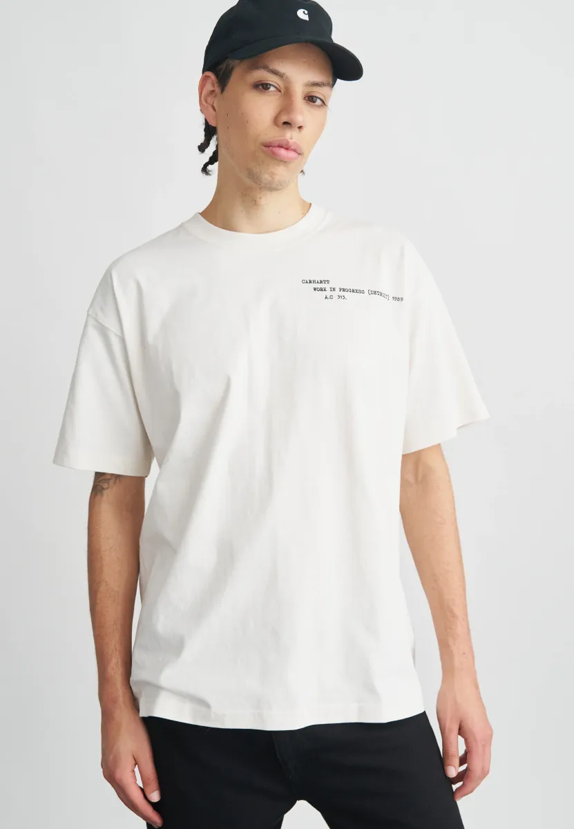 PUNCHED - T-Shirt print - white
