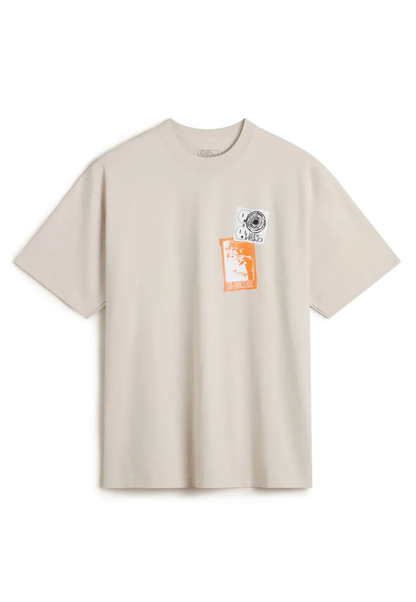 PUNK PATCH - T-Shirt print - light grey