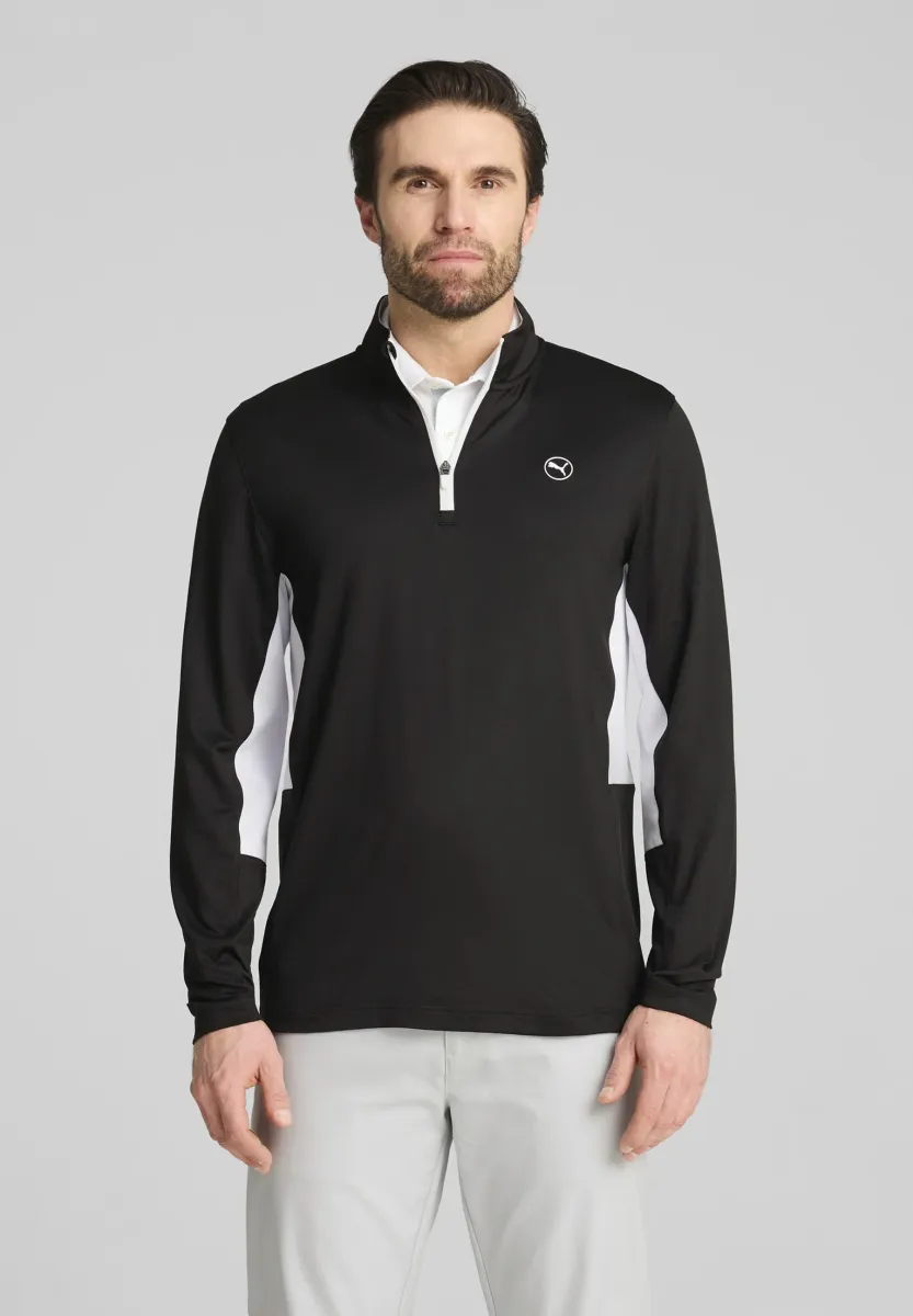 PURE GOLF - Langarmshirt - black