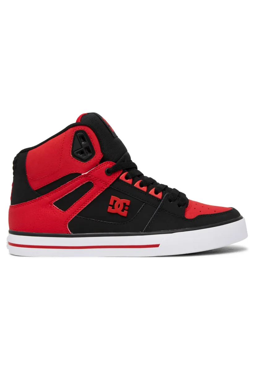 PURE - Skateschuh - fiery red/white/black