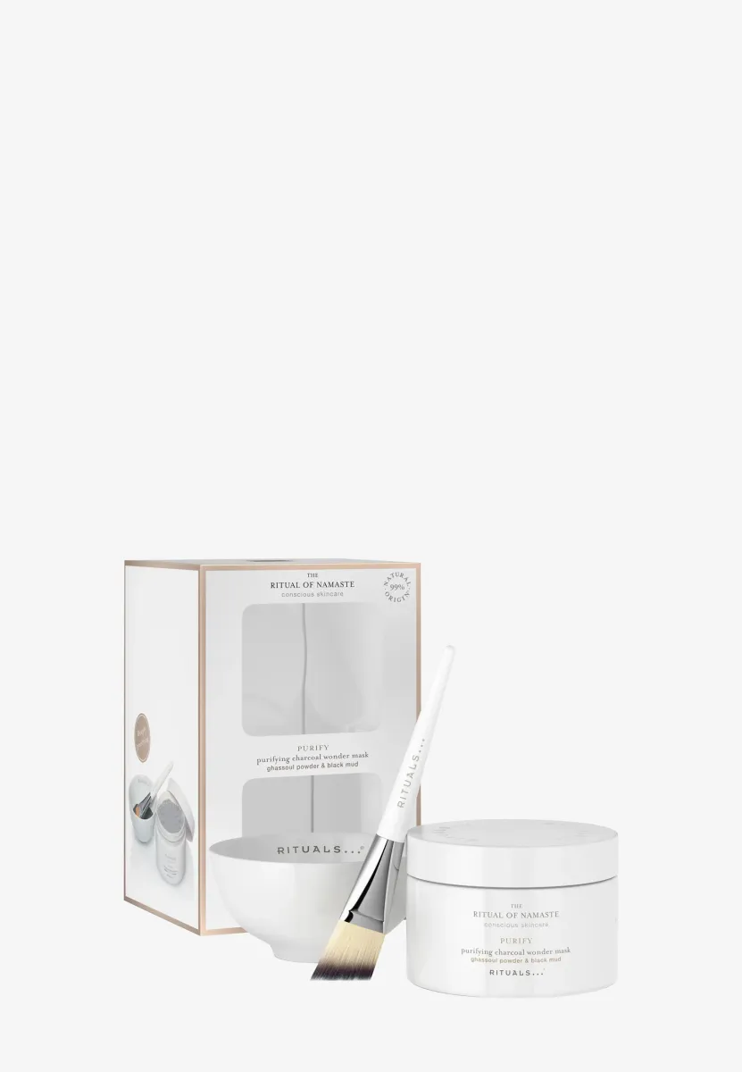 PURIFYING CHARCOAL WONDER MASK - THE RITUAL OF NAMASTE - Gesichtsmaske