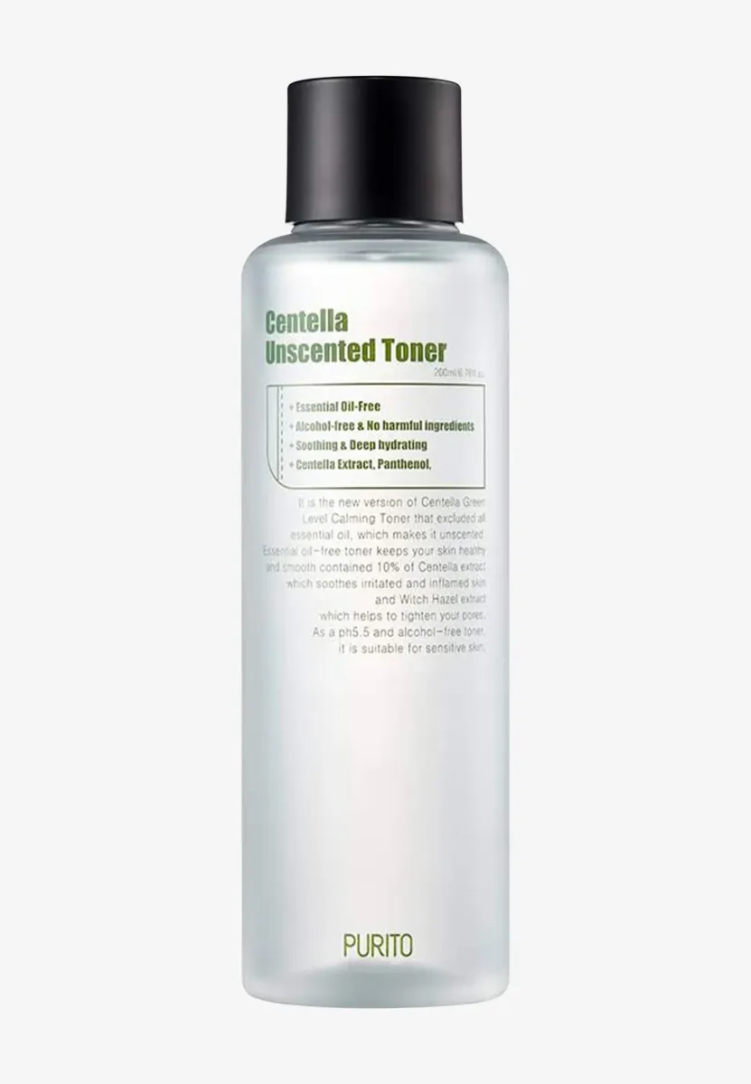 PURITO CENTELLA UNSCENTED TONER  - Nachtpflege