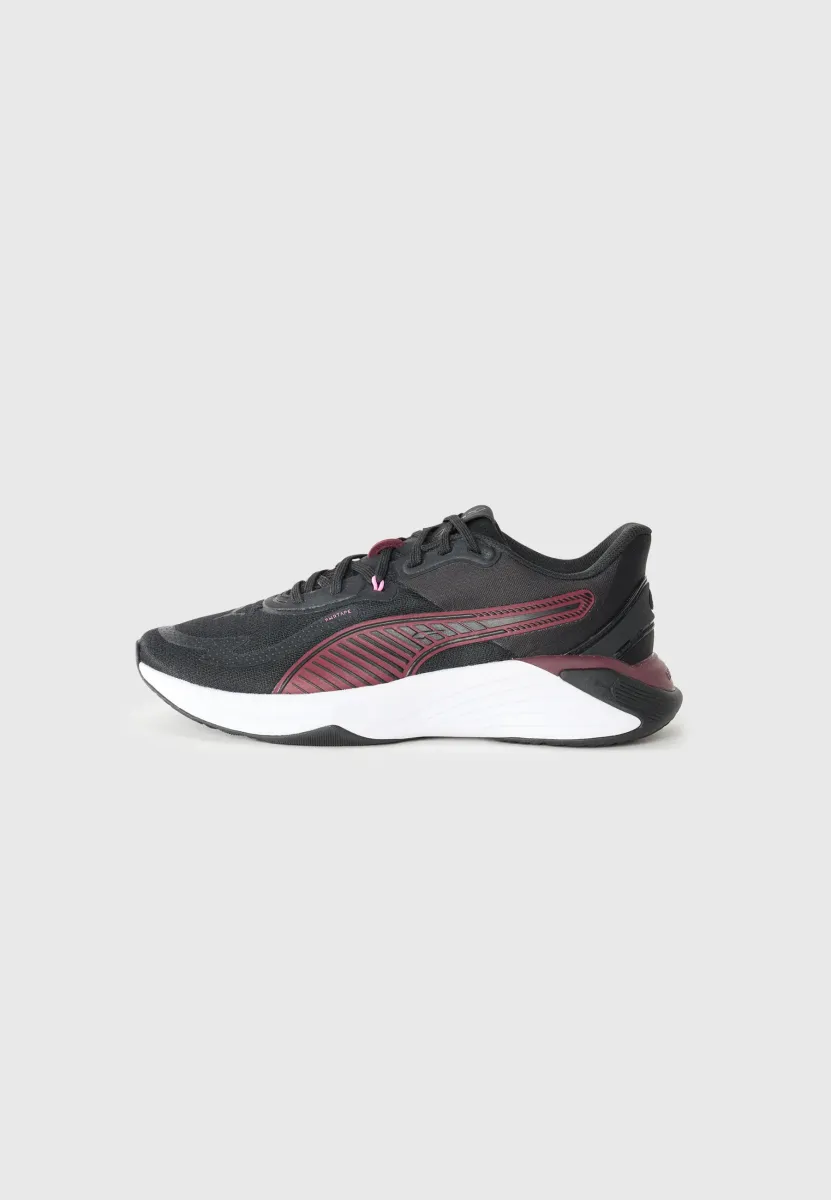 PWR HYBRID TR - Trainingsschuh - black/ruby shimmer/pink pixel