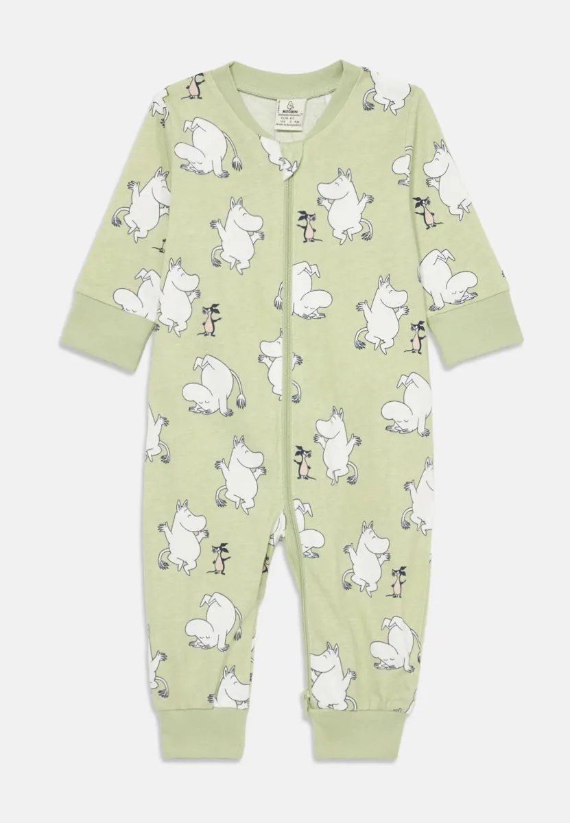 PYJAMAS MOOMIN - Strampler - light dusty green