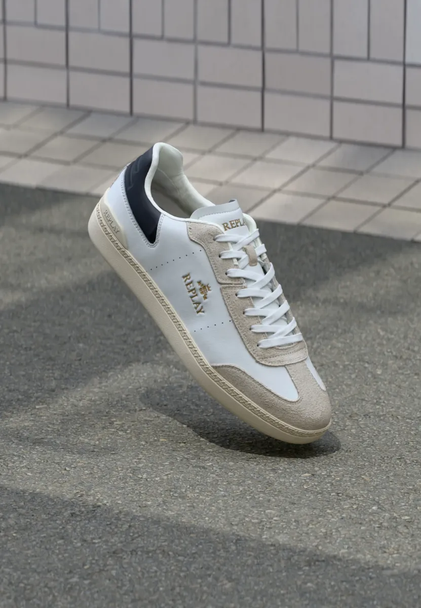 PYPER DUAL - Sneaker low - beige/white