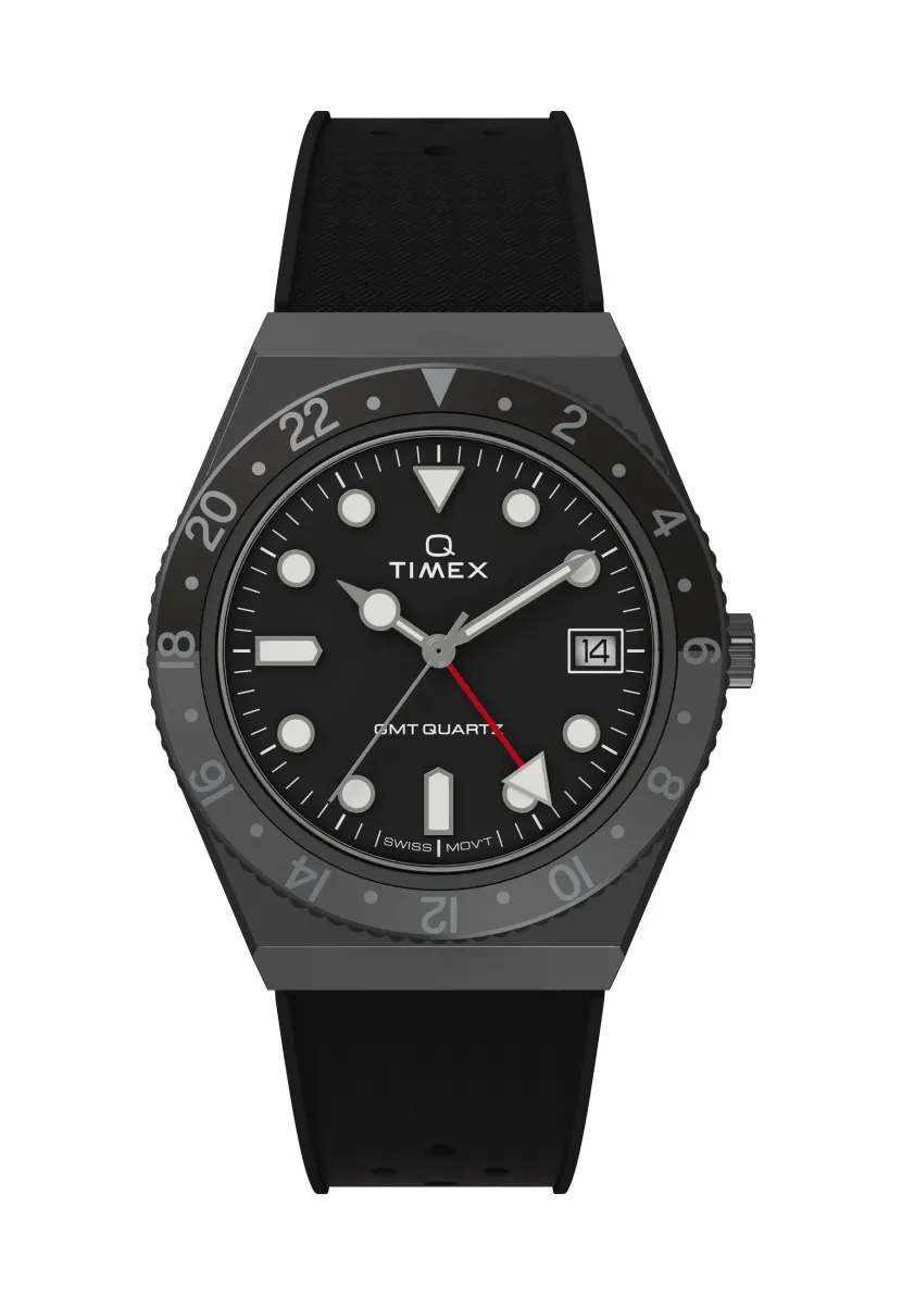 Q Timex® GMT - Uhr - black