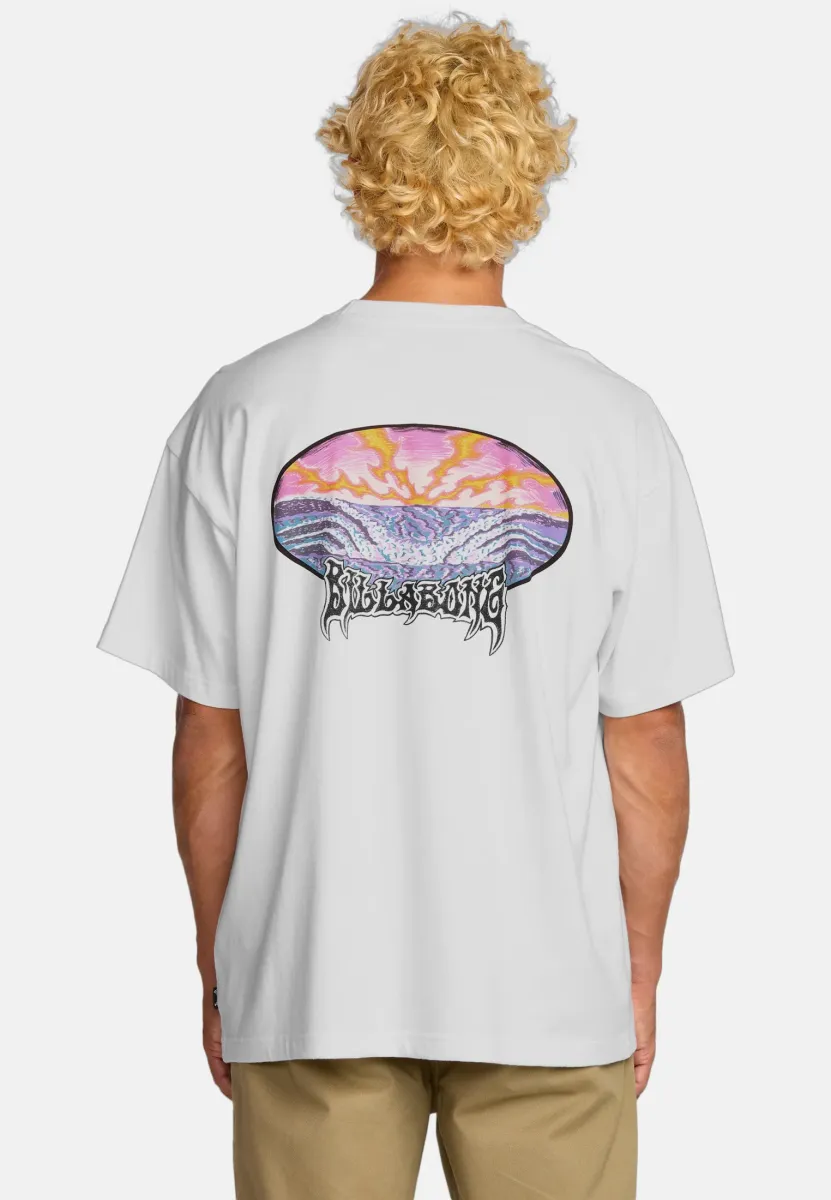 QUADRIPLE - T-Shirt print - white