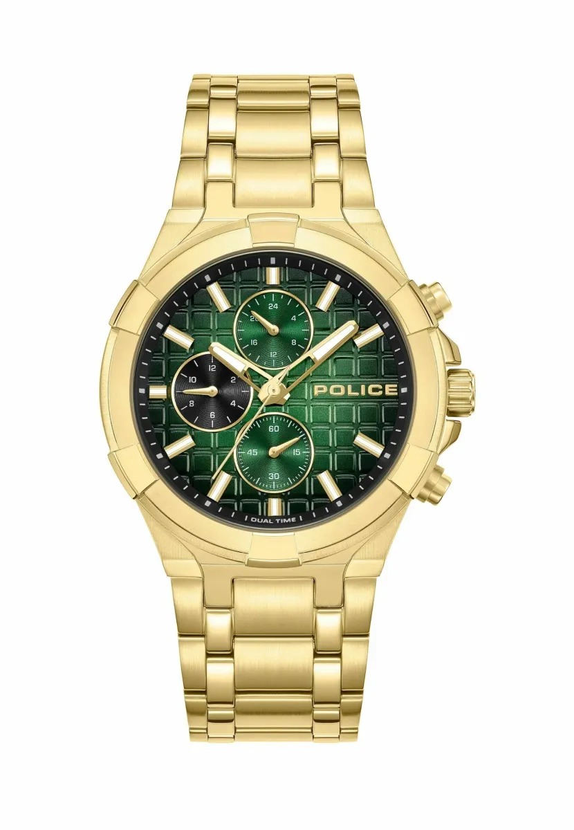 QUARZ GUARDIAN - Chronograph - gold-coloured/grün