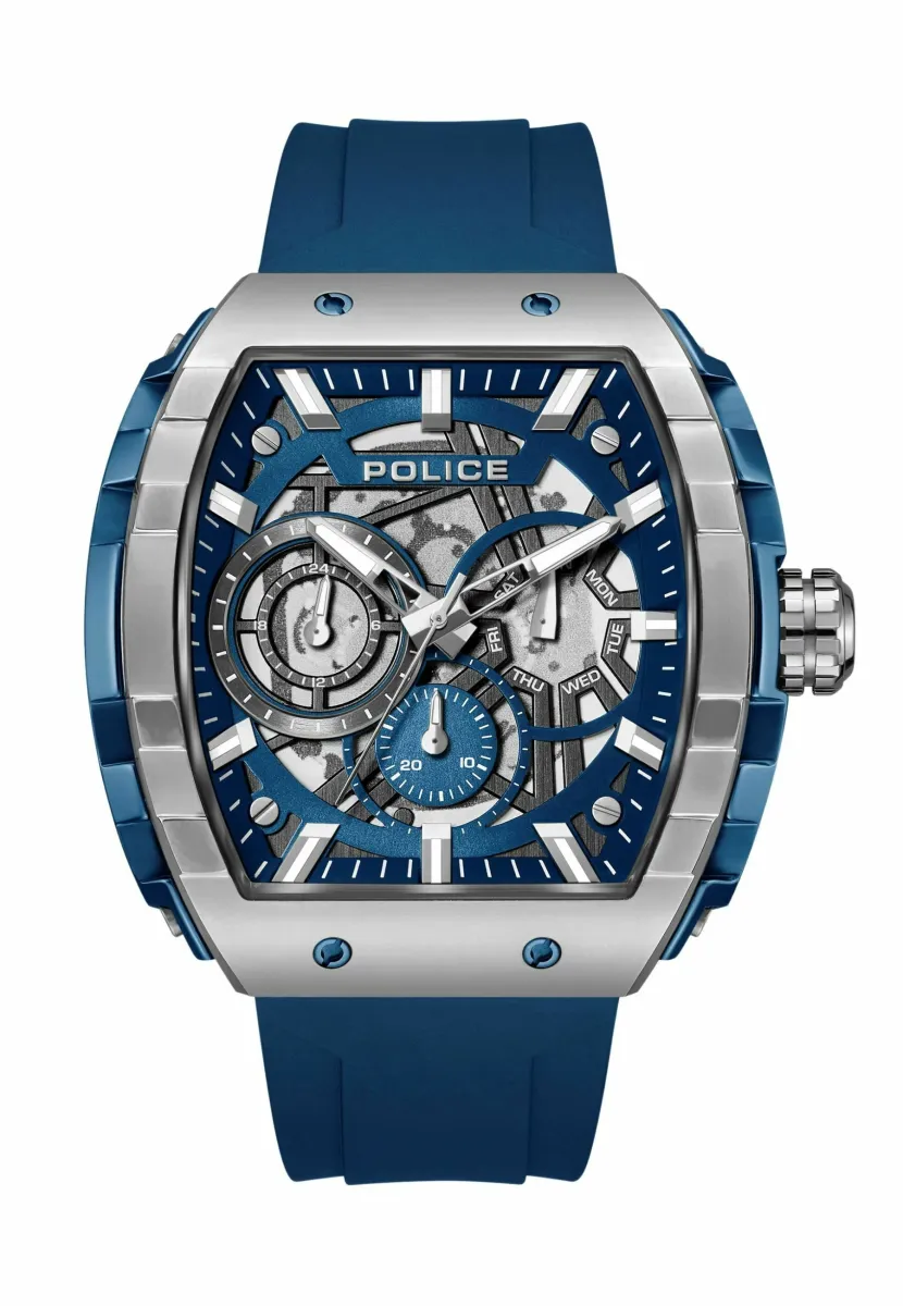 QUARZUHR FLASH - Chronograph - blau