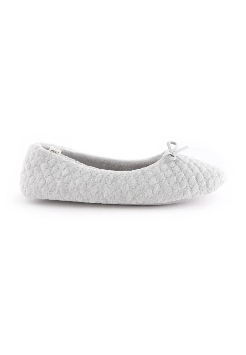 QUILTED - Hausschuh - grey