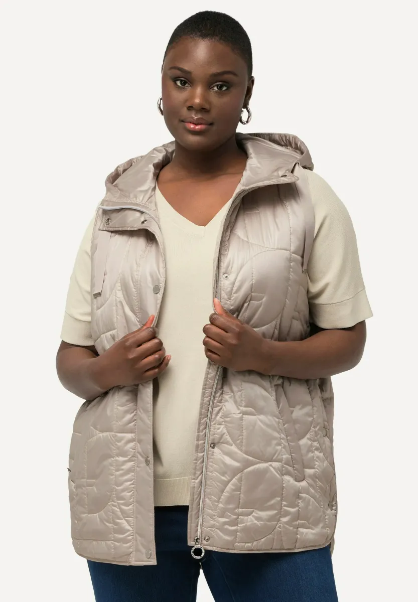 QUILTED - Weste - putty