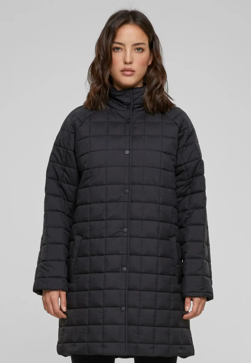 QUILTED - Wintermantel - black