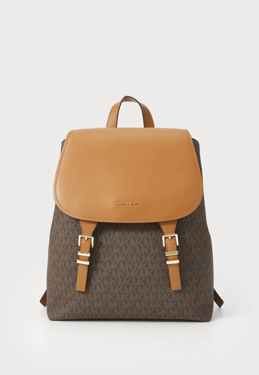 QUINN FLAP BACKPACK - Tagesrucksack - brown/acorn