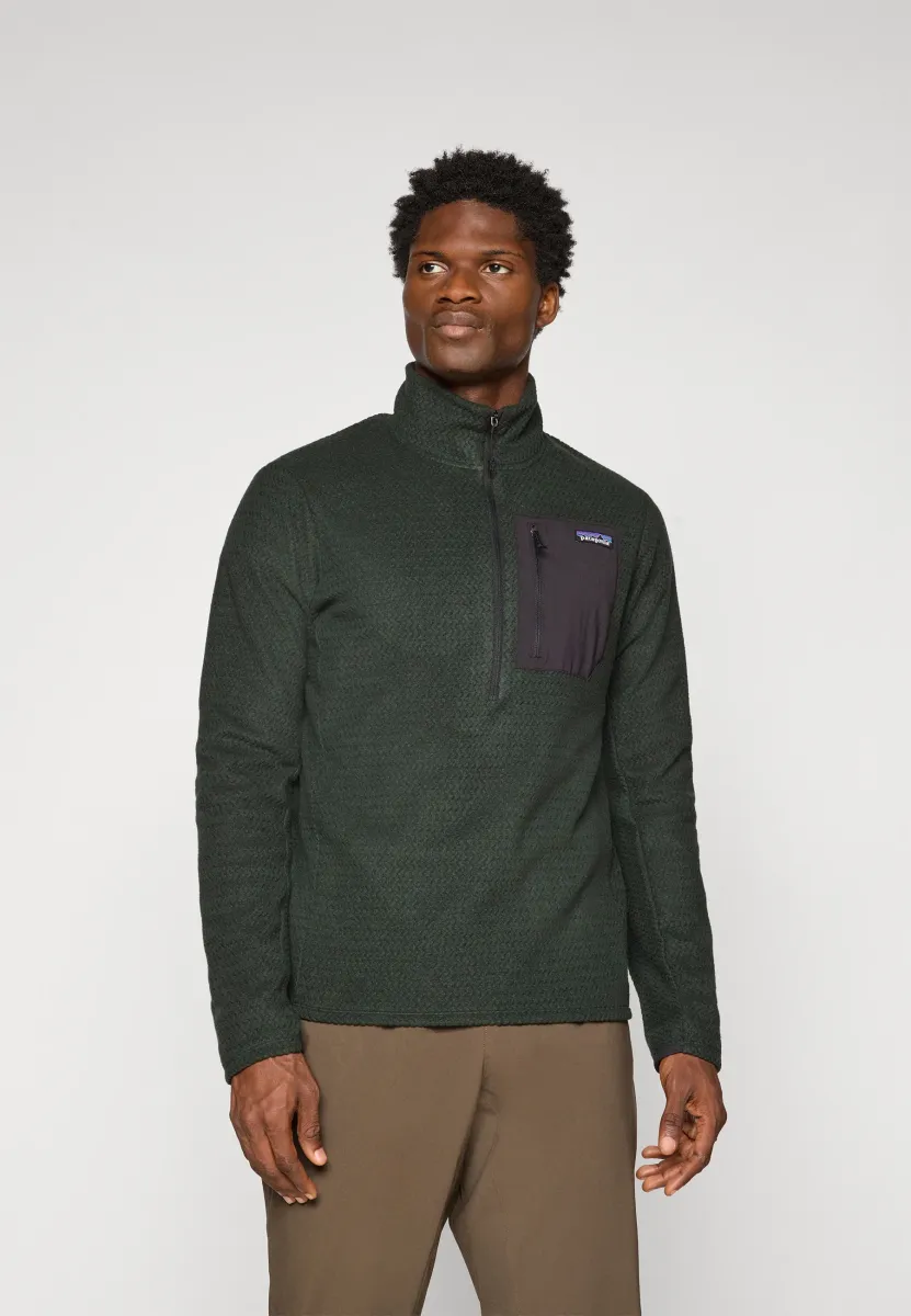 R1 AIR ZIP NECK - Fleecepullover - old growth green