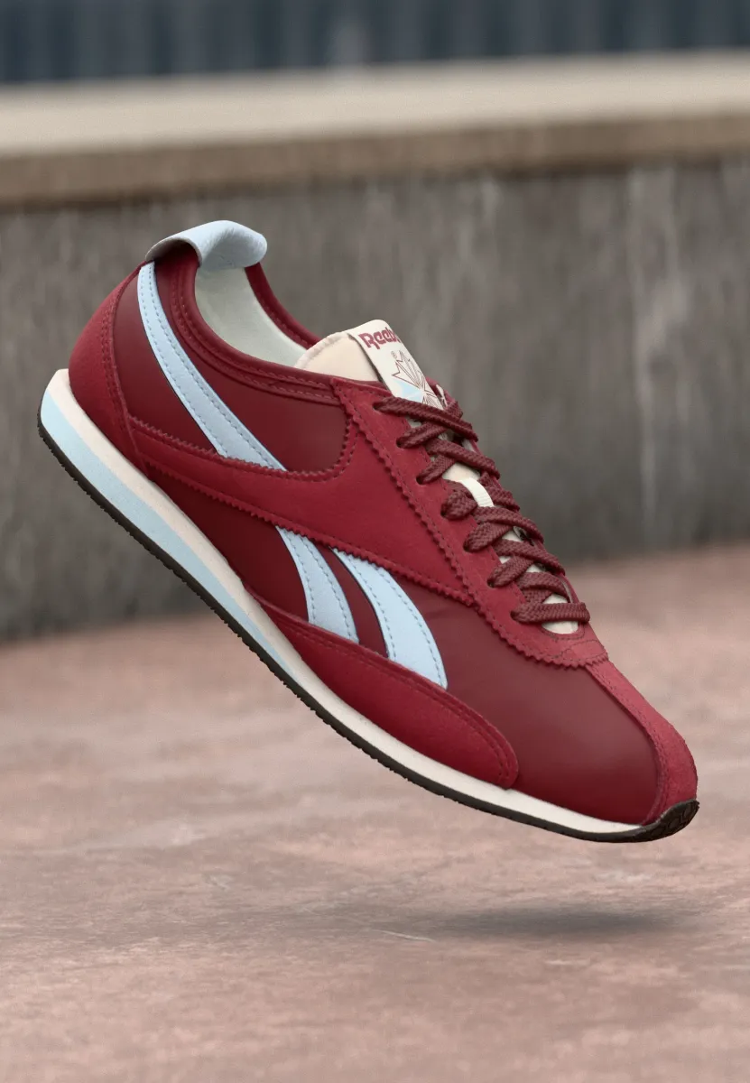 R400 UNISEX - Sneaker low - classic burgundy/glass blu