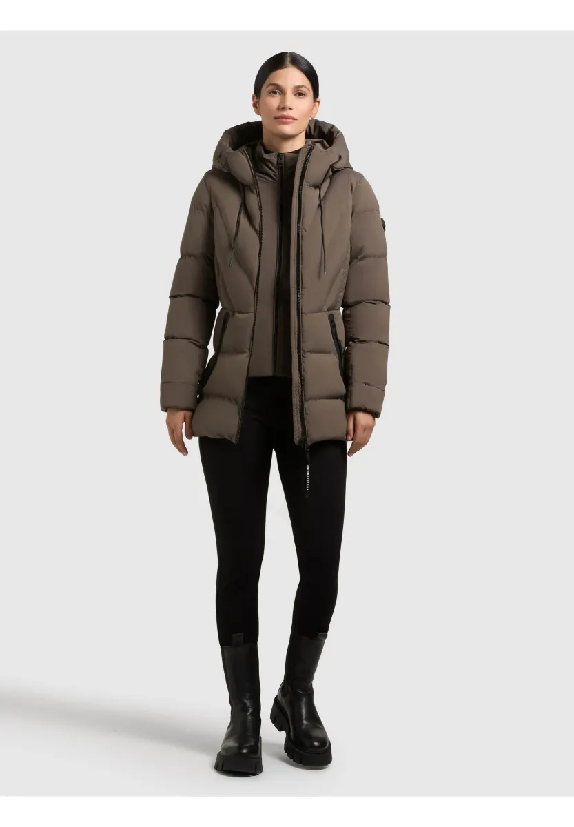 RABB 2IN1 (REMOVABLE INSERT) - Wintermantel - dull green